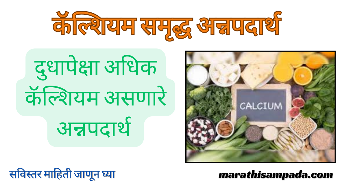 CALCIUM RICH FOOD SOURCES FOR VEGETARIANS