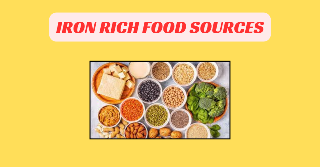 IRON RICH FOOD SOURCES FOR VEGAN DALI