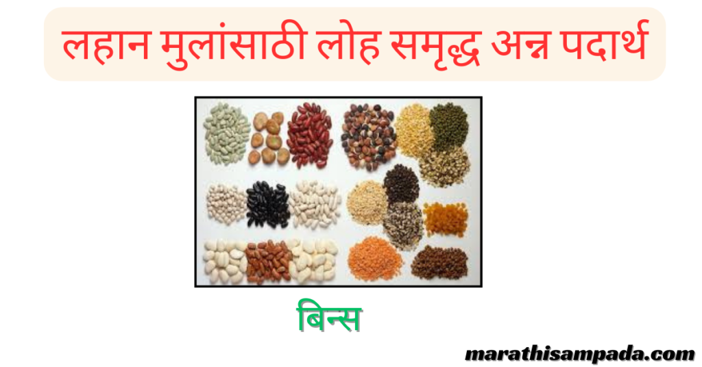 IRON RICH FOOD FOR BABY IN MARATHI