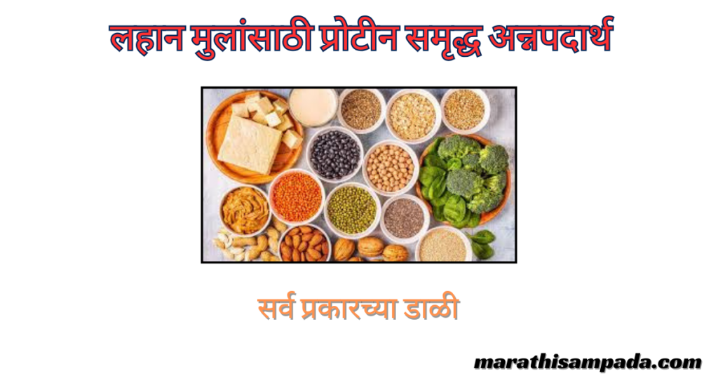 PROTEIN RICH FOOD FOR KIDS IN MARATHI